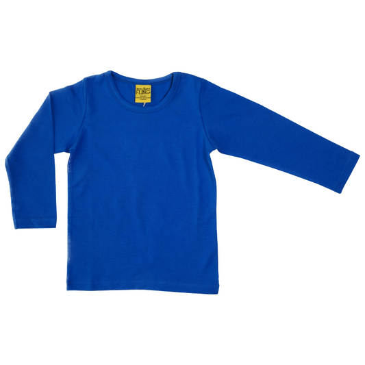 More Than a Fling - Long sleeve top - Strong Blue