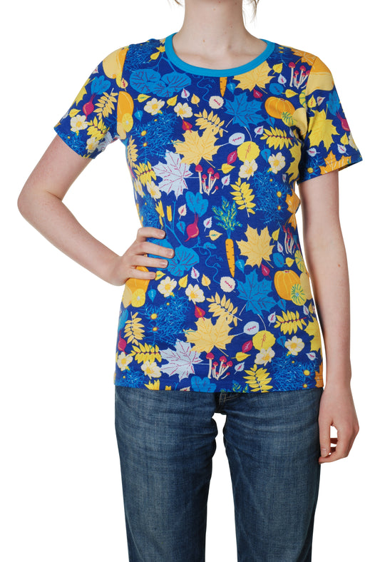 DUNS Adult t-shirt - Fall Flowers