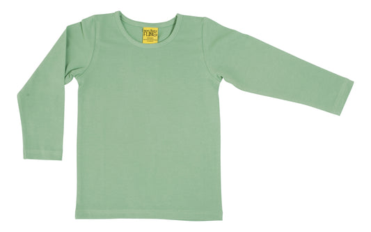 MTAF organic cotton green long sleeve top